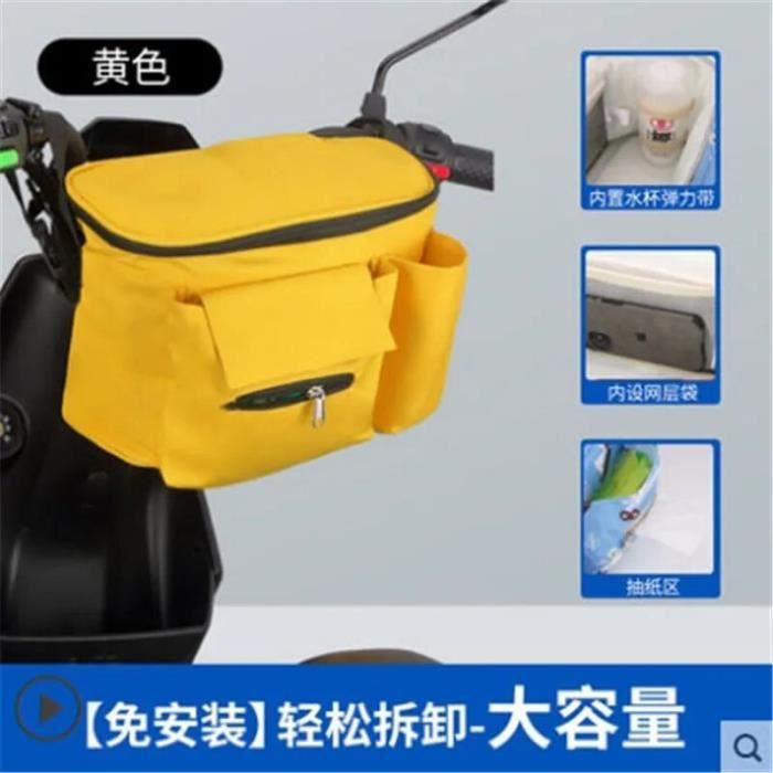 Fleurs - Sac De Rangement Pour Guidon De Scooter, Sacoche à Outils Pour