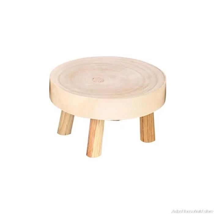Support En Bois Sculpté Vintage - Pour Pots De Fleurs Et Objets Déco - Neuf