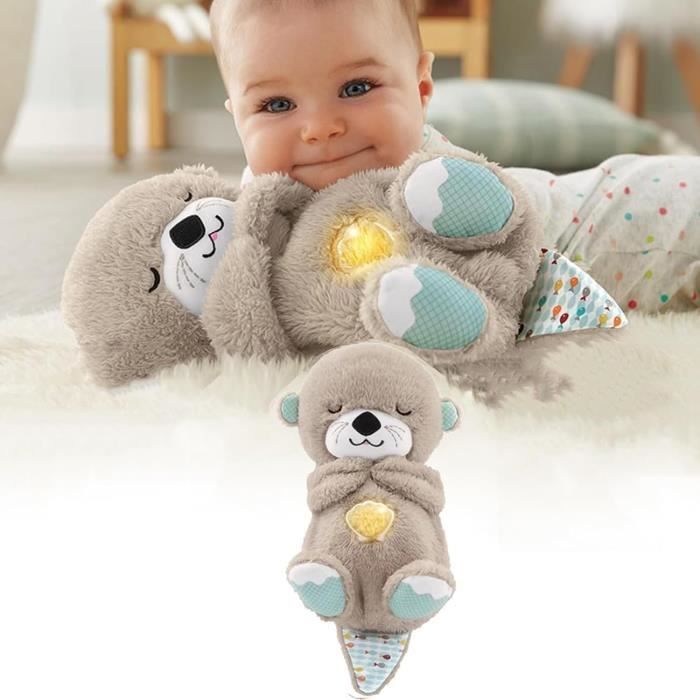 Loutre Veilleuse Peluche BéBé, Ma Loutre Calin Bonne Nuit Doudou Loutre Qui  Respire Musicale Apaisante, Peluche Loutre Calin Cadeau - Cdiscount Jeux -  Jouets