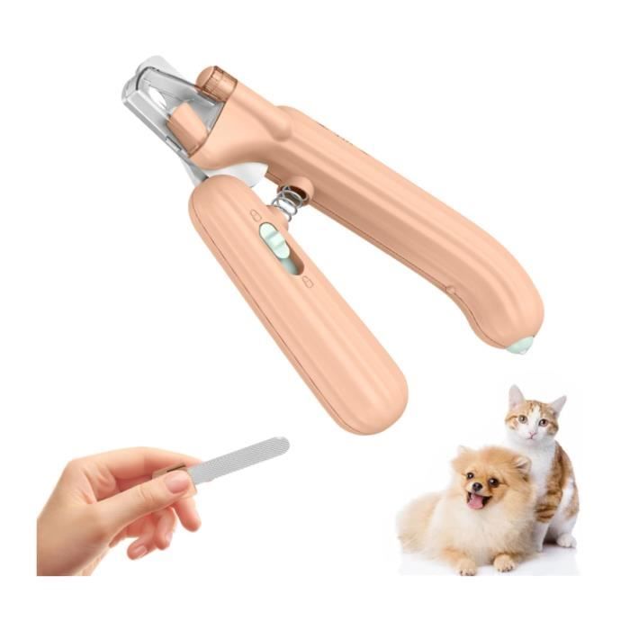 Coupe Ongles - Ligne de Sang - LED - Professionnel - Avec Lime à Ongles - Pour Chien et Chat