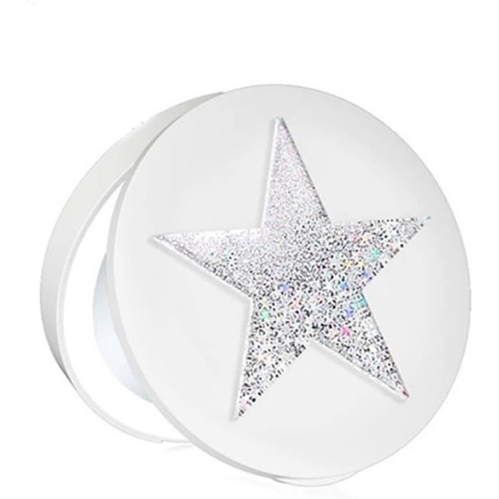 Miroir Cosmétique Pliant Compact, Mini Cadeau, Avec Lumières, Portable