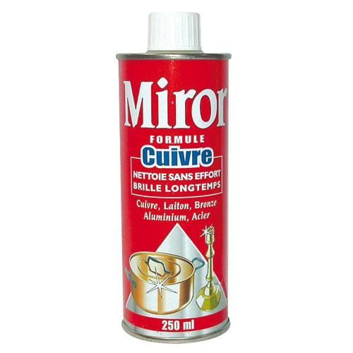 Miror Formule Cuivre 250 Ml Pour Nettoyer Et Fa Achat Vente Nettoyage Cuivre Miror Formule Cuivre 250 Ml Cdiscount