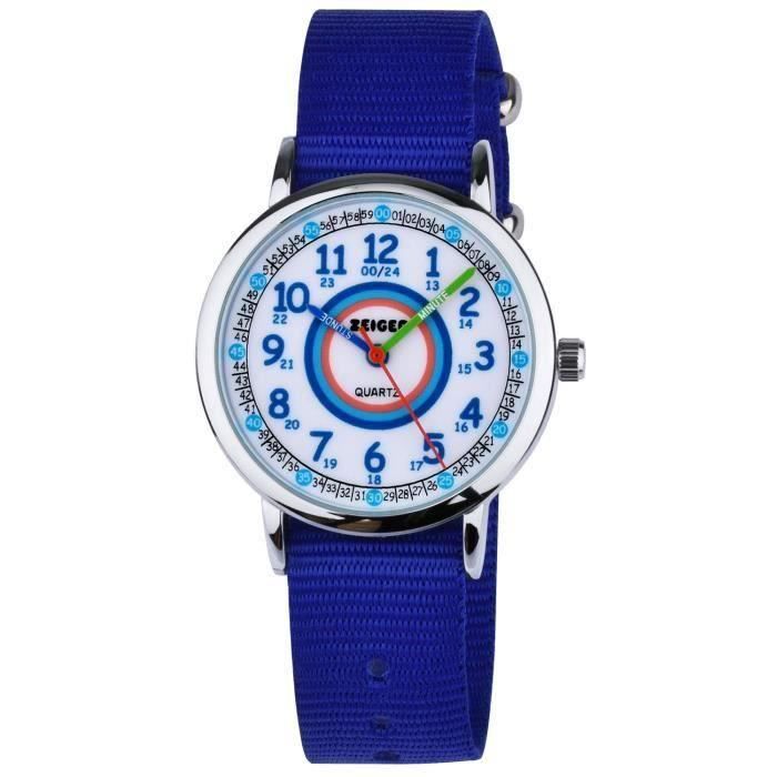 Montre pédagogique enfant store