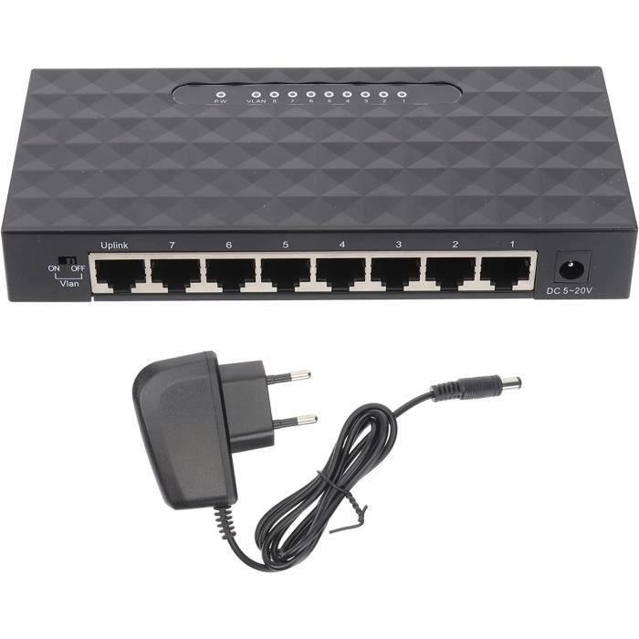 1pc8 rj splitter ports r seau prise de bureau mpbs adaptateur ethernet