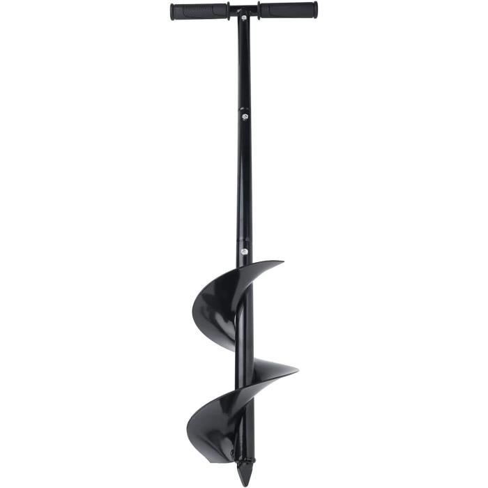 KADAX Tarière 60mm Pour Perceuse - Foret Jardin Pour Trous De Plantation - Tige Hexagonale - Longueur 31cm - 14