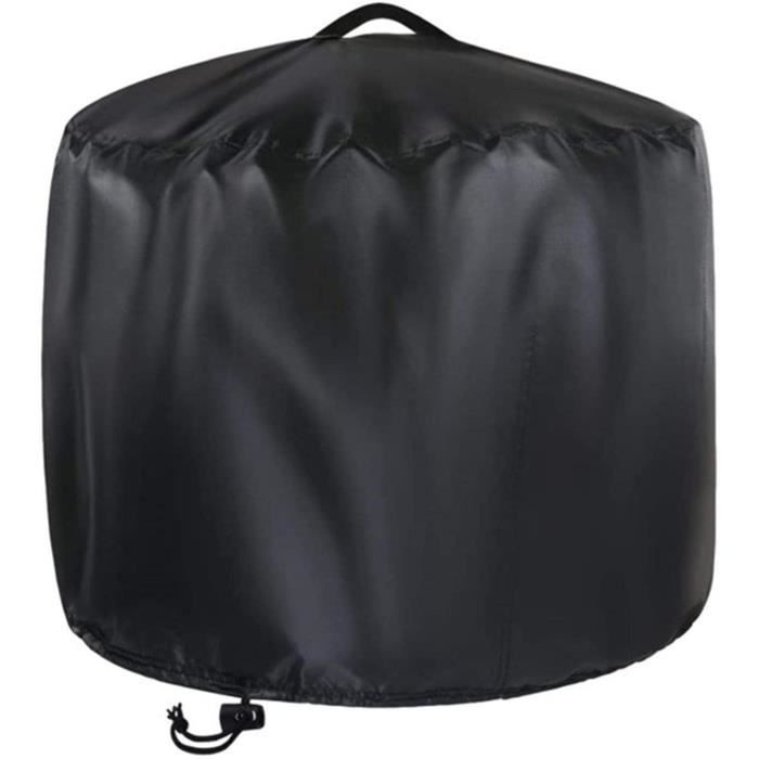ZONADAH Housse De Brasero Ronde 85 Cm Imperméable Résistante PVC Avec Cordon Serrage