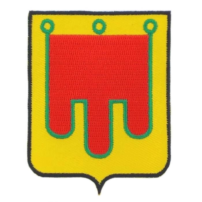 1 X GRAND ECUSSON LOIR ET CHER Autocollants 9x8 Cm - BLASON LOIR ET CHER Département 41 - STICKER