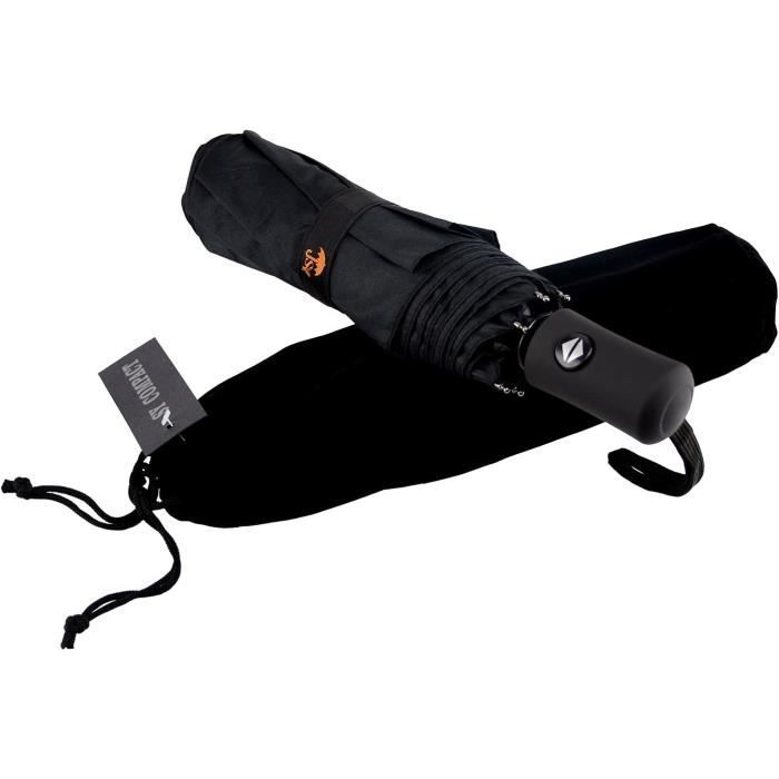 Parapluie Automatique SONU - Grand 94 Cm, Compact 38 Cm, Coupe-vent, Poignée Ergonomique - 2
