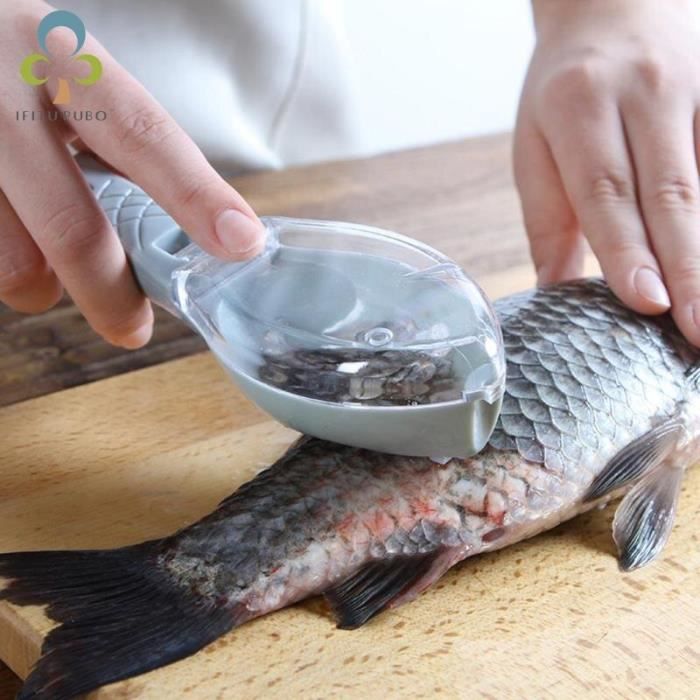 4 Pcs Dissolvant D'écailleur De Poisson Raboteuse En Écailles