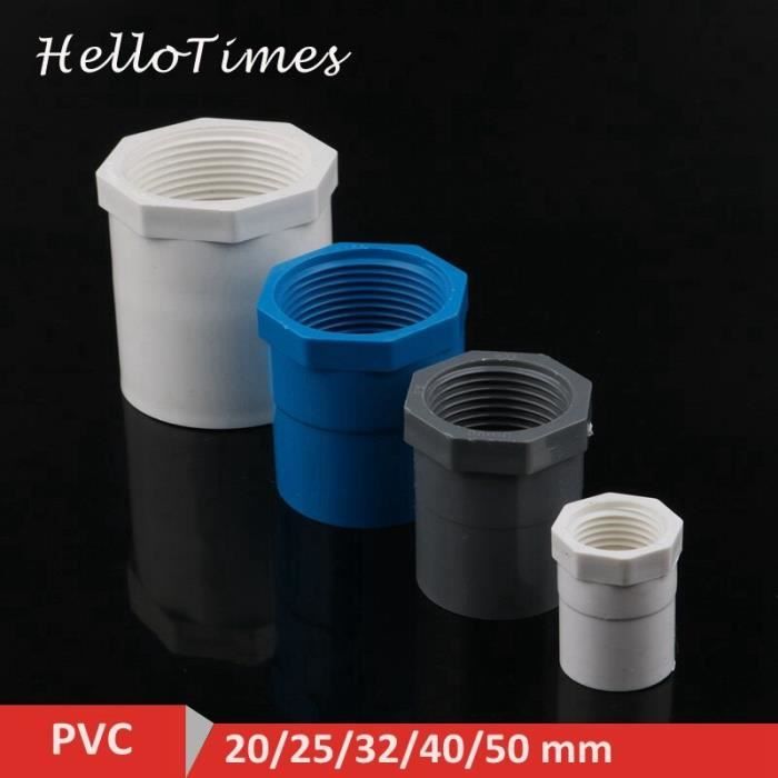 2 pices Trop-plein cuve eau 1000L - Sortie PVC 40/50 mm