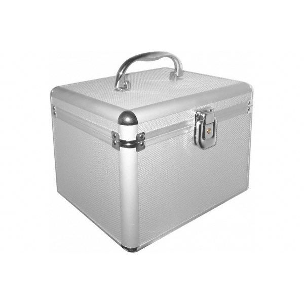 Valise De Rangement 120 Cd Look Aluminium Achat Vente Range Cd