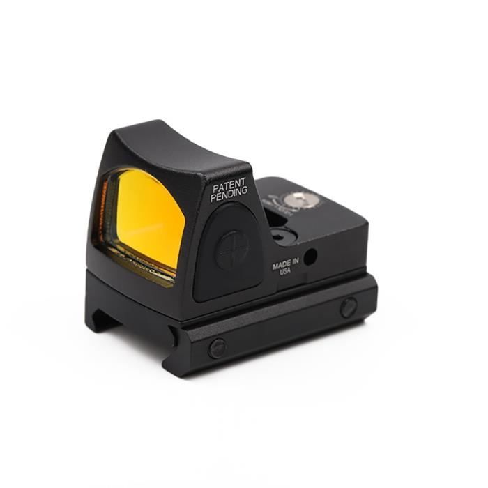 Acheter Mini viseur point rouge RMR, collimateur BK, lunette de visée réflexe pour fusil, compatible avec rail de 20 mm pour airsoft