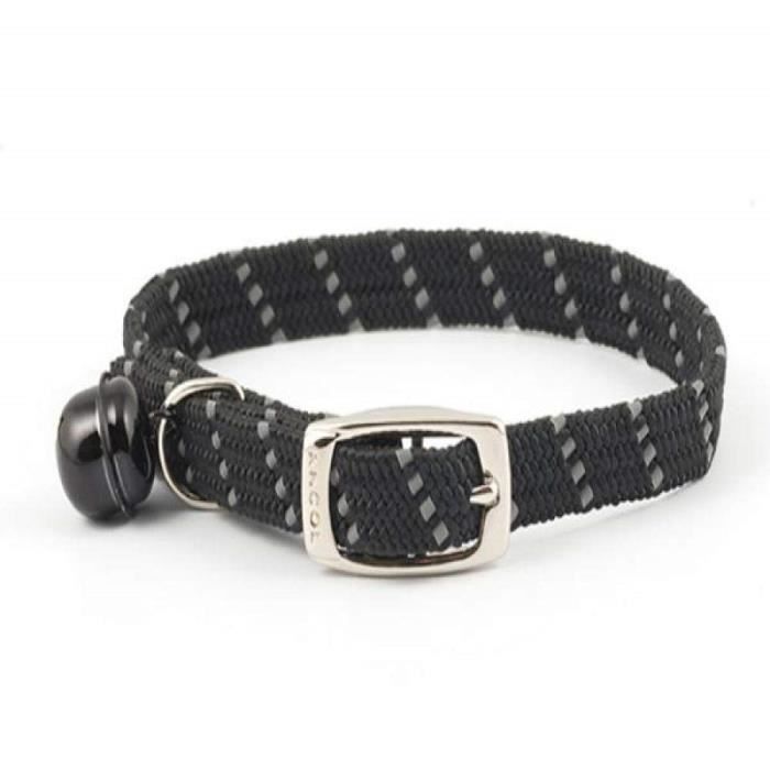 Ancol Collier Pour Chat Elastique Et Reflechissant Cdiscount