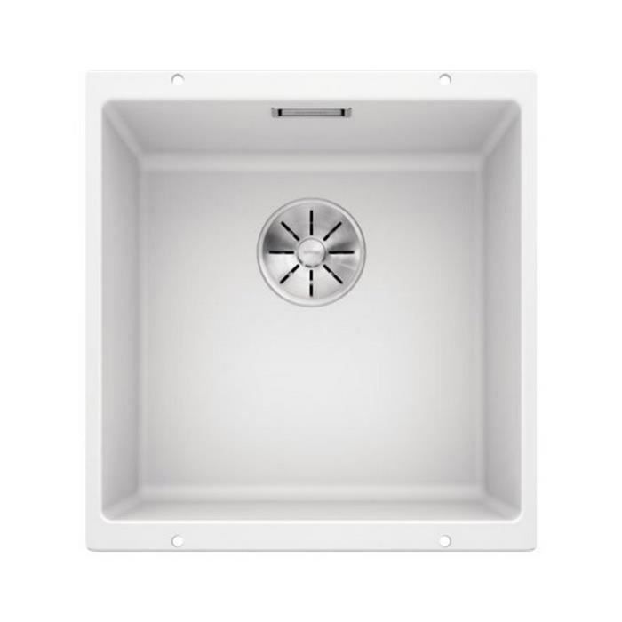 Blanco Evier A Encastrer 40cm Silgranit Blanc 523426 Achat