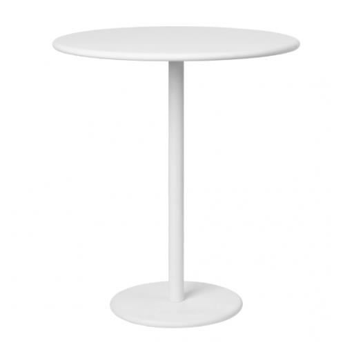 table d'appoint extérieure blanche 45 cm stay