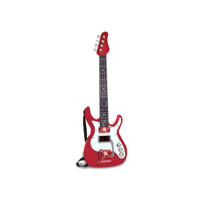 Bontempi Guitare Rock Électronique 56 Cm - Instrument De Musique Enfant Avec Mélodies