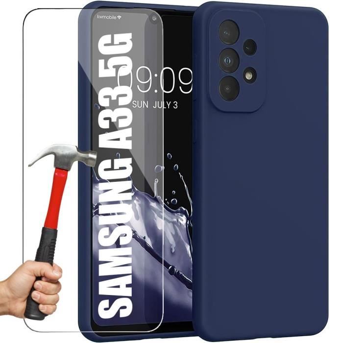 Coque Silicone Xiaomi Poco X3 NFC + 2 Verres Trempés - Neuve