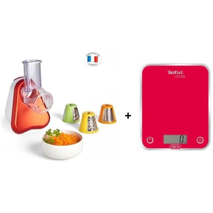 Balance De Cuisine Tefal Optiss Framboise (BC5003V1) - Kit-M