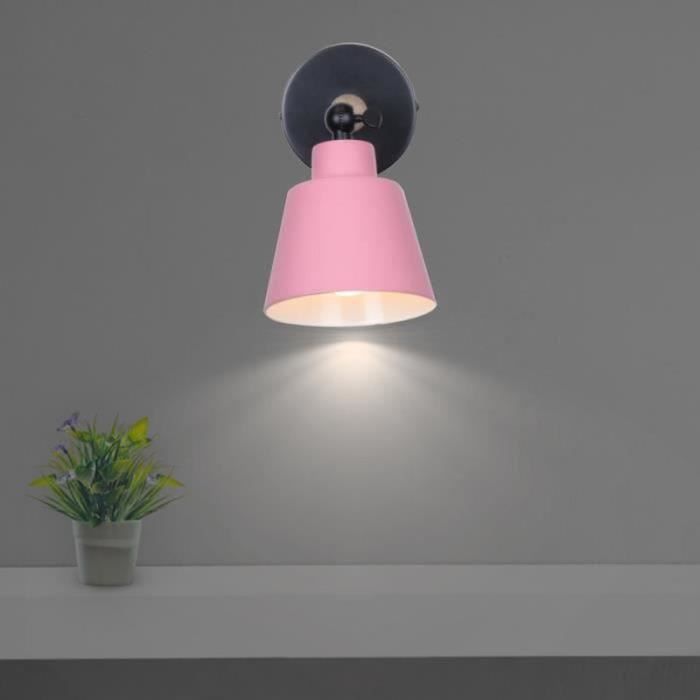 Kawoo 3pcs Applique Murale Industriel Vintage Couloir Noir Lampe Murale Intérieur Retro Style Edison Pour Salon Chambre