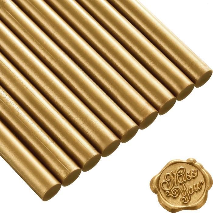 Boîte De 10 Bâtons De Cire à Cacheter - OLG BURO Boîte De 10 Bâtons De Cire à Cacheter - OLG BURO