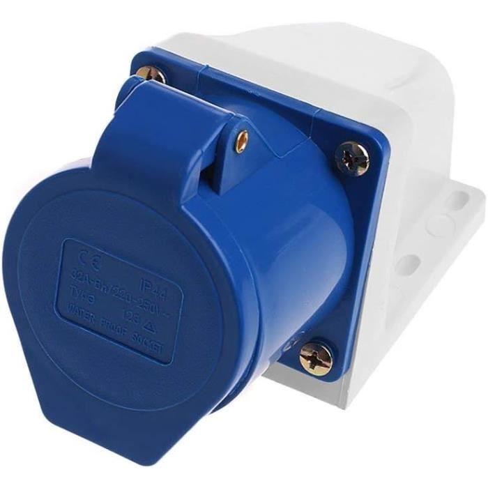 Prise Industrielle De 32 Ampères Prise 220V250Volt Ip44 Étanche 2P + E — free download