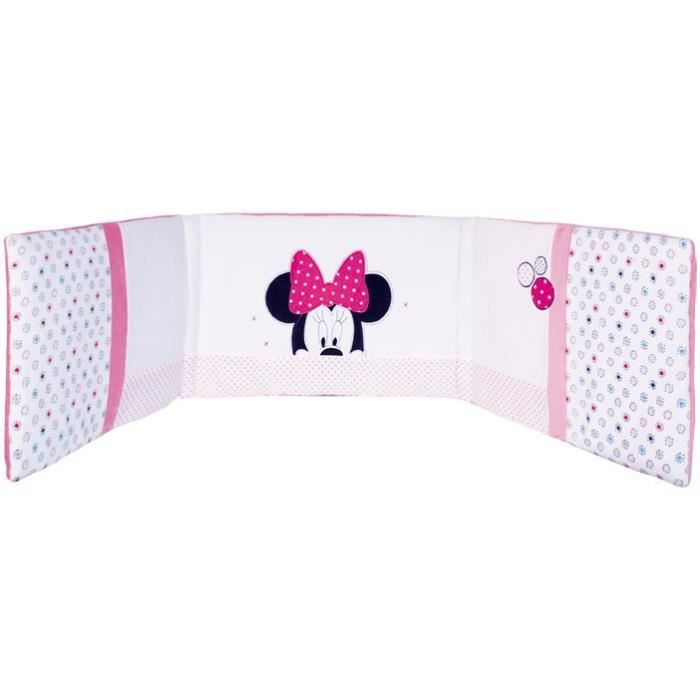 Minnie Patchwork Tour De Lit Adaptable 40x180cm Cdiscount Puericulture Eveil Bebe