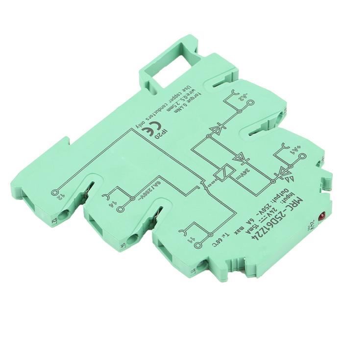 EJ.life Relais Ultrathin PLC Relay,MRC25D61Z24 UltraThin DC24V PLC