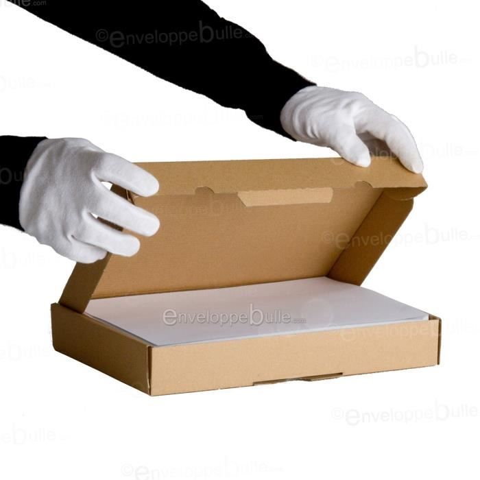 10 boîtes postales extra plates A5 format 240x160x45 mm
