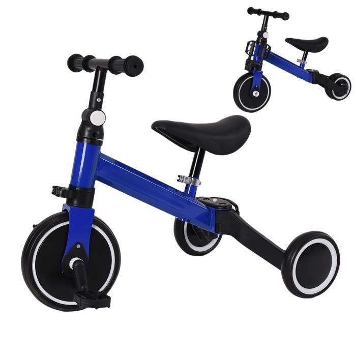 ERROLVES®Bleu-Tricycle bébé évolutif-60 x 42 x 49cm