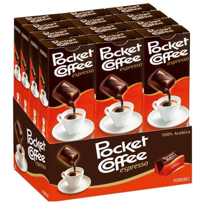 Ferrero Pocket Café Espresso Café Praline 12 Bars Cdiscount Au quotidien