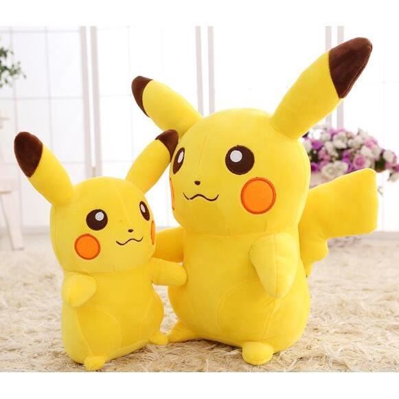 35 Cm Mignon Dessin Animé Pokemon Pikachu Doux En Peluche Poupée Jouet En  Peluche Cadeau D'anniversaire De Noël Pour Les Enfants - Cdiscount