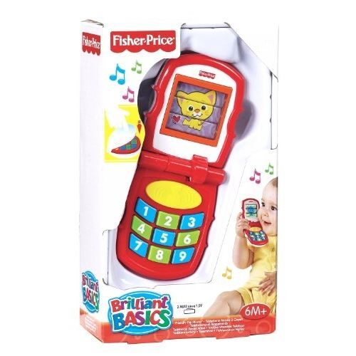 Mon Premier Téléphone Portable à Clapet Fisher-Price K9861 