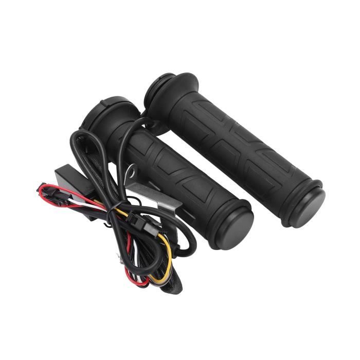 Poignées Chauffantes Moto - 22mm - 12V - Température Réglable - Pour Guidon 7/8"