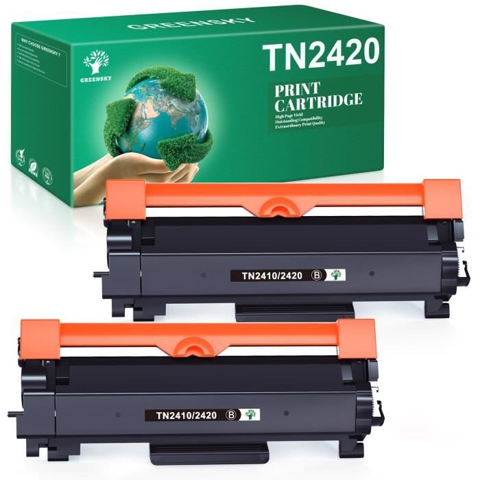 Tambour DR2400 Pour Imprimante Brother TN2420 / TN2410 - Noir - Marque Point D'Encre, Garantie 3 Ans