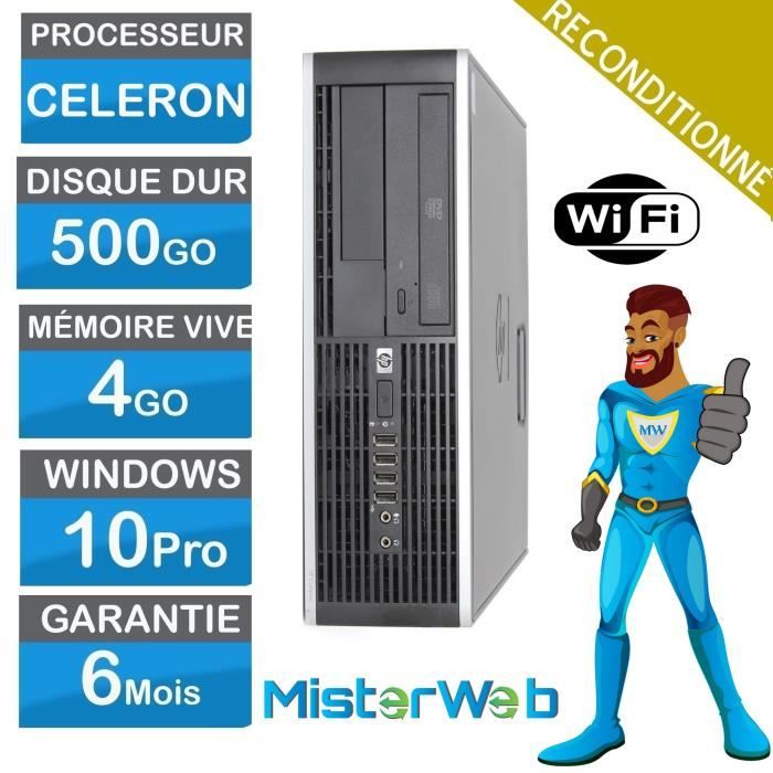 PC Unité Centrale OEM Systems - 500Go SSD + 4Go RAM - Windows 10 - Occasion