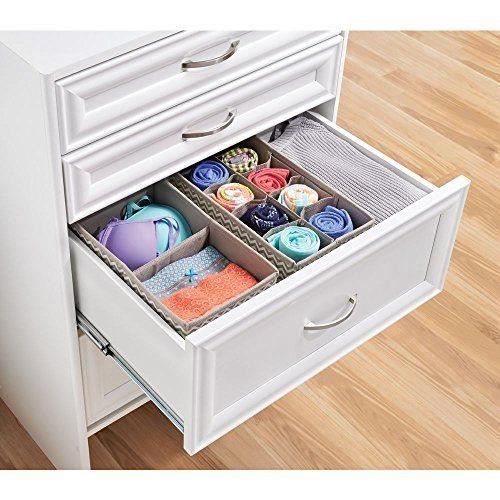 Interdesign 04851eu Rangement Pour Sous Vetement Plastique Beige