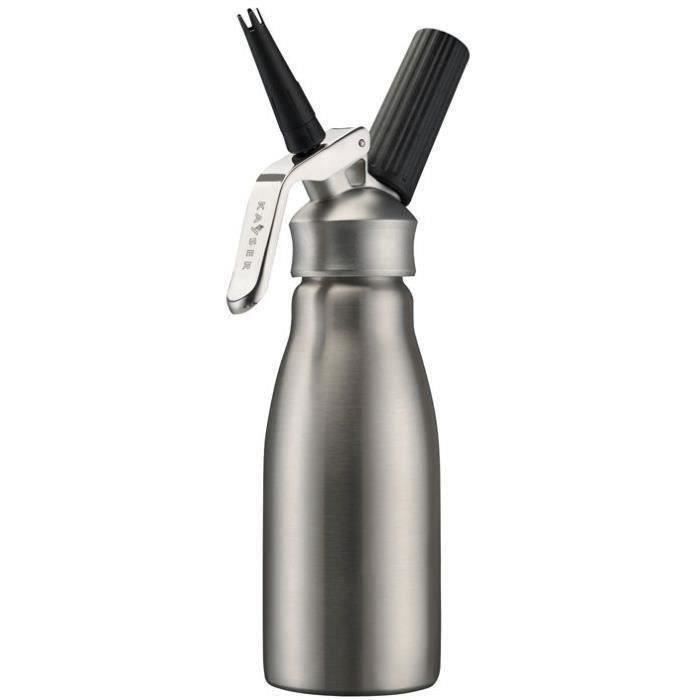 Siphon inox à crème chantilly - 50 cL
