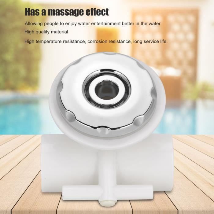Buse De Massage Pour Baignoire - Plastique Et Acier Inoxydable | Spa Maison Et Détente