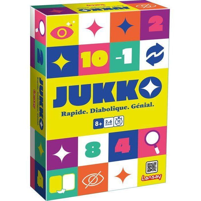 JUKKO - Jeu de société - LANSAY - Dès 8 ans
