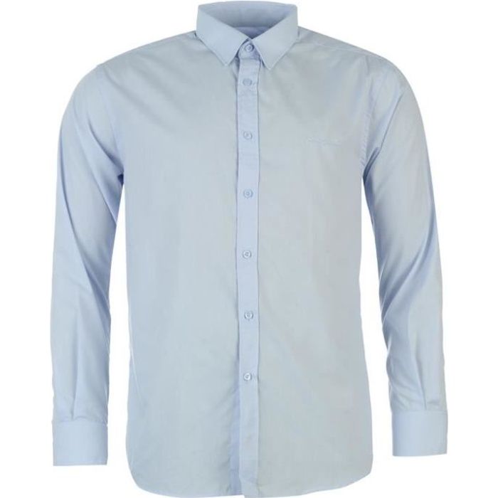 Chemise Bleu Grande Taille Pierre Cardin Homme