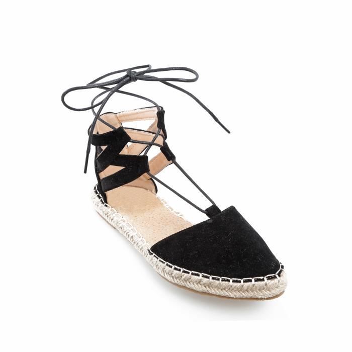 sandales espadrilles plates