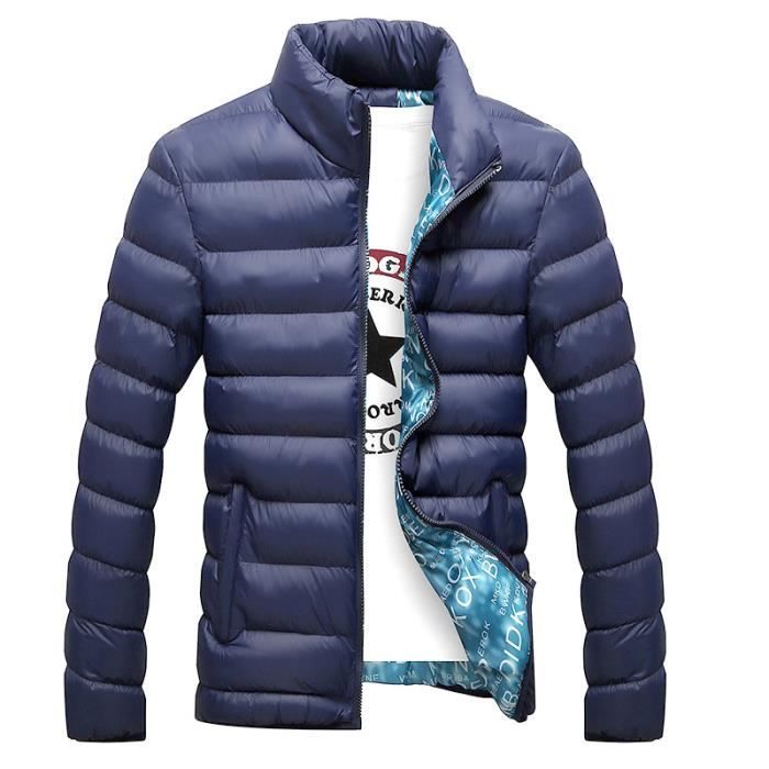 Blouson mince Manteau cor en Blouson col montant Manteau de