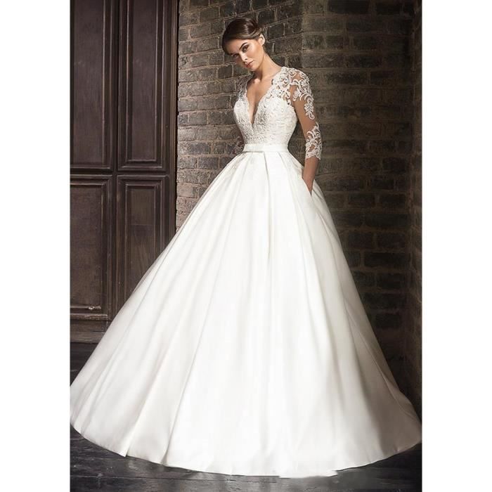 Tissu robe de 2024 mariée au metre