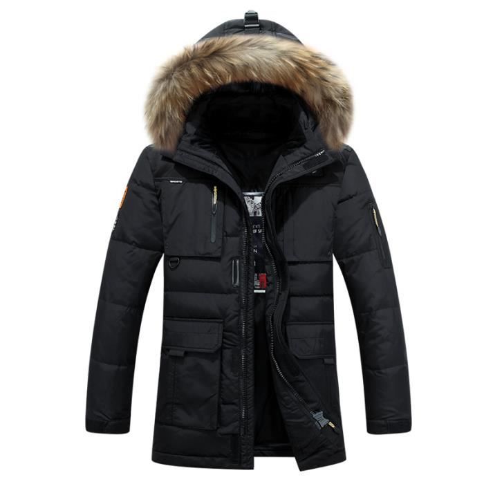 Doudoune homme noir et blanc outlet