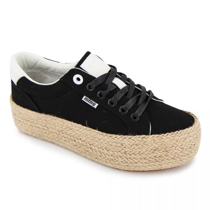 superga plateforme corde