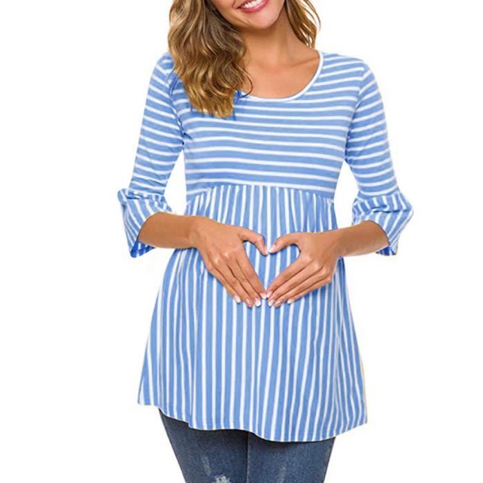 Pull Femme Enceinte Robe Femme Enceinte Pantalons Maternité Tee Shirt Coeur Femmes Vetement Grossesse