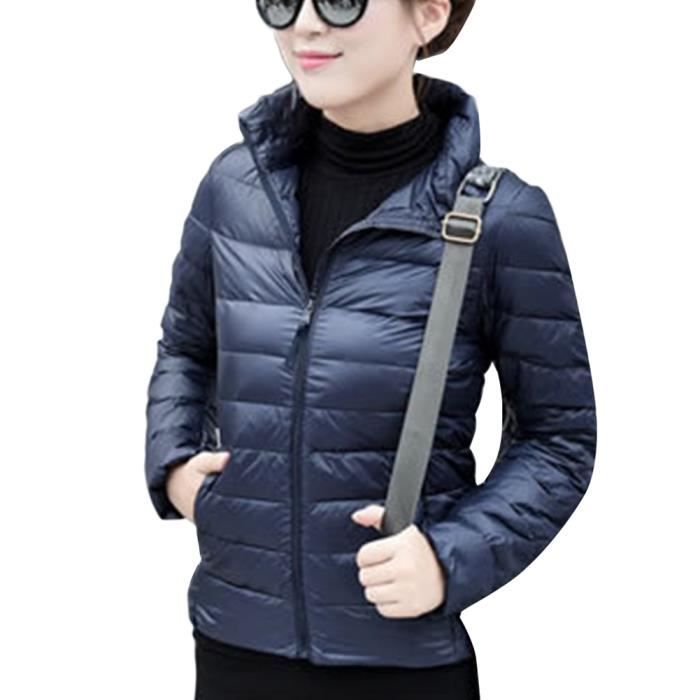 Veste Doudoune Legere Femme Doudoune Légère Femme Fine Hiver Puffer Jacket Veste Matelassée Blouson Matelassé Femme