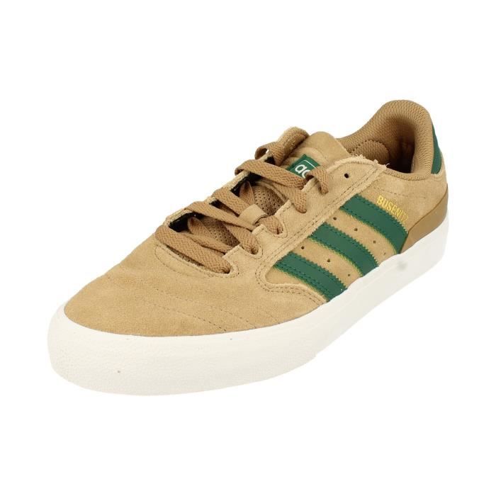 Baskets Homme Adidas Originals Busenitz Vulc II Beige Textile Lacets Beige Cdiscount Chaussures