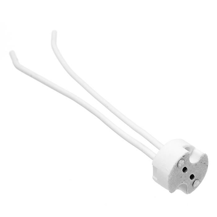 U 6pcs Mr16 G4 Douille De Changement Ceramique Pr Led Lampe Plafond Achat Vente Ampoule Led Soldes Cdiscount