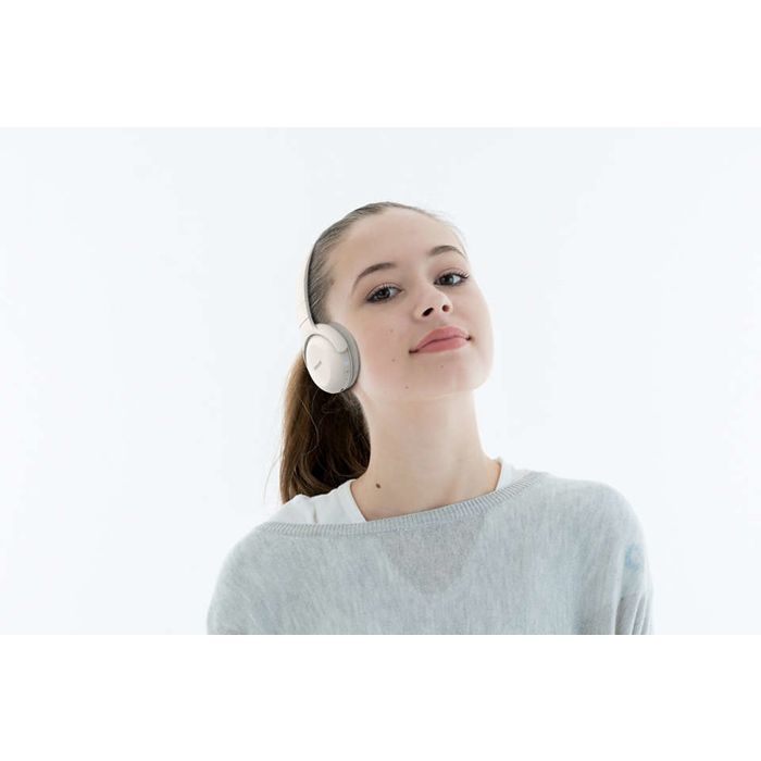 Casque sans fil - Philips - UpBeat - Blanc - Commandes Lecture/Pause - Technologie Sans Fil